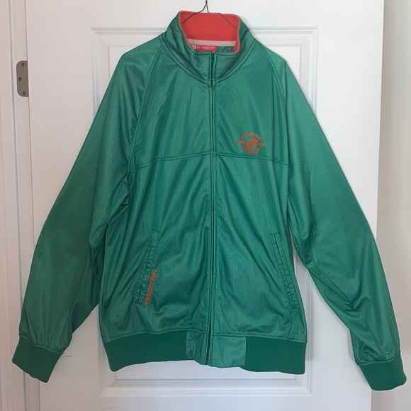 Mens New Era 3XL Green FAMU Florida A&M University Jacket Used - Picture 1 of 9